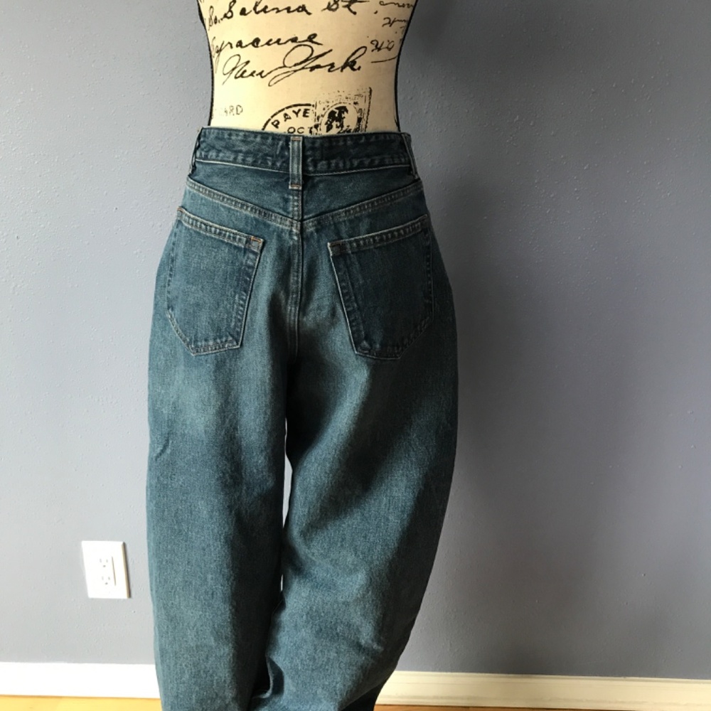 Madewell Curvy Fit Balloon Leg Jeans size 26 - Picture 4 of 10